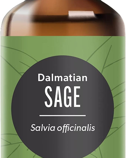 Edens Garden Sage- Dalmation Essential Oil- 100% Pure Premium Grade, Undiluted, Natural, Therapeutic, Aromatherapy, The Best for Diffuser, Candle, Laundry, Humidifiers 30 ml (1 fl oz)