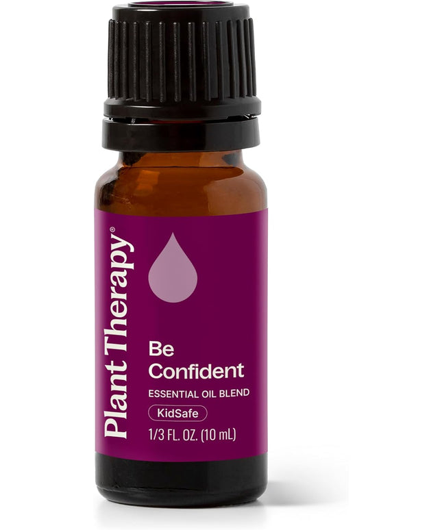 Plant Therapy Be Confident Essential Oil Blend 10 mL (1/3 oz) 100% Pure, Undiluted, Natural Aromatherapy