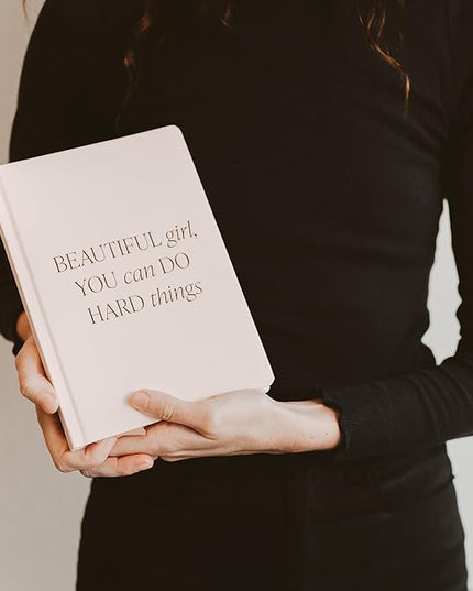 Sweet Water Decor Journal for Women - Pink Journal & Writing Notebooks for Adults - Cute & Beautiful Journals for Women - 100 Ruled Pages - 2024 Diary Journal with Gold Foil Details - Beautiful Girl