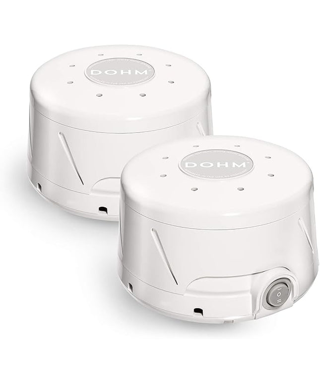 Yogasleep Dohm Classic (2 Pack) The Original White Noise Sound Machine, Soothing Natural Sounds from a Real Fan, Sleep Therapy for Adults & Baby, Noise Cancelling for Office Privacy & Meditation