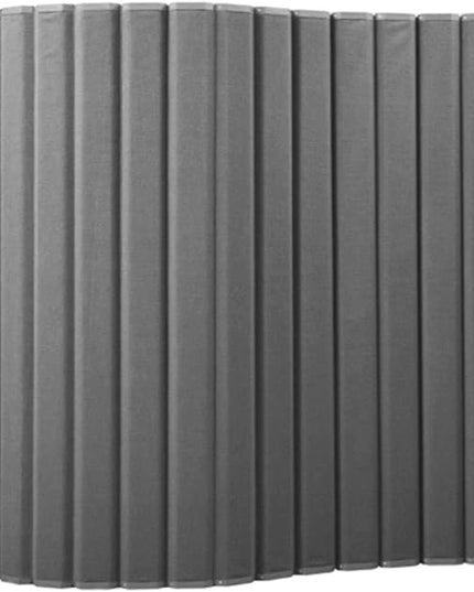 Versare VersiPanel Acoustical Partition Wall - Sound Panel Classroom Office Room Divider, Flexible Arrangement, Easy Roll-up Storage (Gray, 8'Wide x 6'6"Tall)