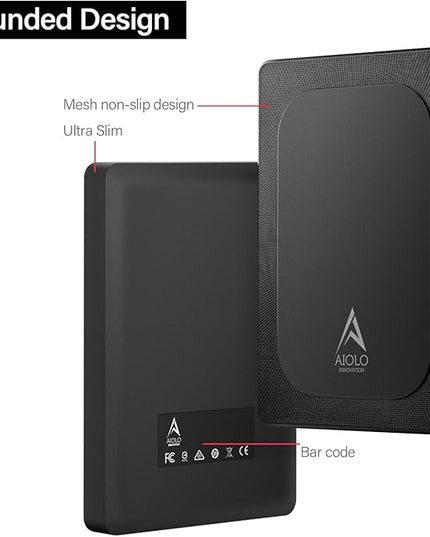 500GB External Hard Drive Ultra Slim Portable HDD-USB 3.0 for PC, Mac, Laptop, PS4, Xbox one,Xbox 360 HD-A4