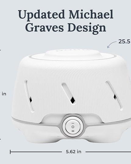 Yogasleep Dohm (2 Pack White/Gray) The Original White Noise Machine, Relaxing Natural Sound from a Real Fan, Sleep Aid & Noise Cancelling for Adults & Baby, Office Privacy & Meditation, Baby Registry