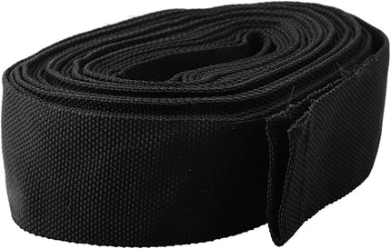 Welding Protective Nylon Sleeve 25ft – Abrasion Resistant Flame Retardant Hose Cover for TIG/MIG/Stick Torch Cables, Plasma Torch and Hydraulic Lines, Black