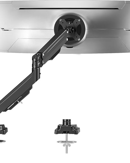 MOUNTUP Ultrawide Monitor Arm for 22-43 inch Curved Screen, Holds 2.2 to 33 lbs, Heavy Duty Monitor Desk Mount, Adjustable Full Motion Arm, Computer Monitors Stand for Desk, VESA Mount