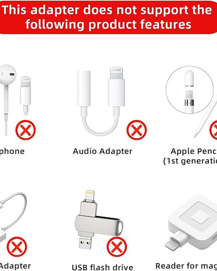 4 Pack Lightning to USB C Adapter for iPhone 15/16/17/17 Pro Max/Plus,Samsung S25,Support Charging & Data Transfer,Type C Charger Connector Cable,Lightning Female to USB C Male Adapter,Not for Audio