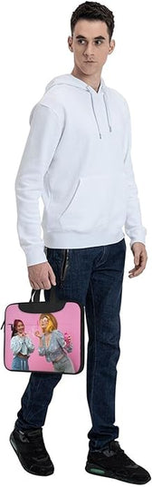 Custom Laptop Bag Personalized Laptop Case Sleeve Shoulder Bag With Photo Logo Text Slim Computer Messenger Briefcases