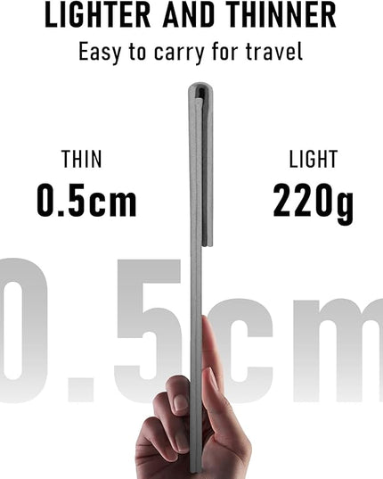 Allinside 13 Inch Laptop Sleeve Case for MacBook Air 13 2018-2025/MacBook Pro 13 2016-2022/Macbook Pro 14 2021-2024, Waterproof Matte PU Leather Horizontal Envelope Protective Case Cover, Gray