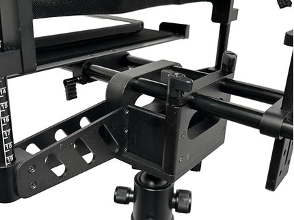 Glide Gear TMP 1000 Teleprompter – All Camera & Smartphones, Tablets – 17" Glass, Tray, Hard Case, No Assembly