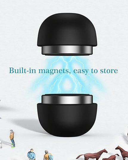 COPORA Laptop Cooling Stand, Portable Magnetic Laptop Cooler, Small Invisible Cooler Ball, Ergonomic Laptop Stand for Computer