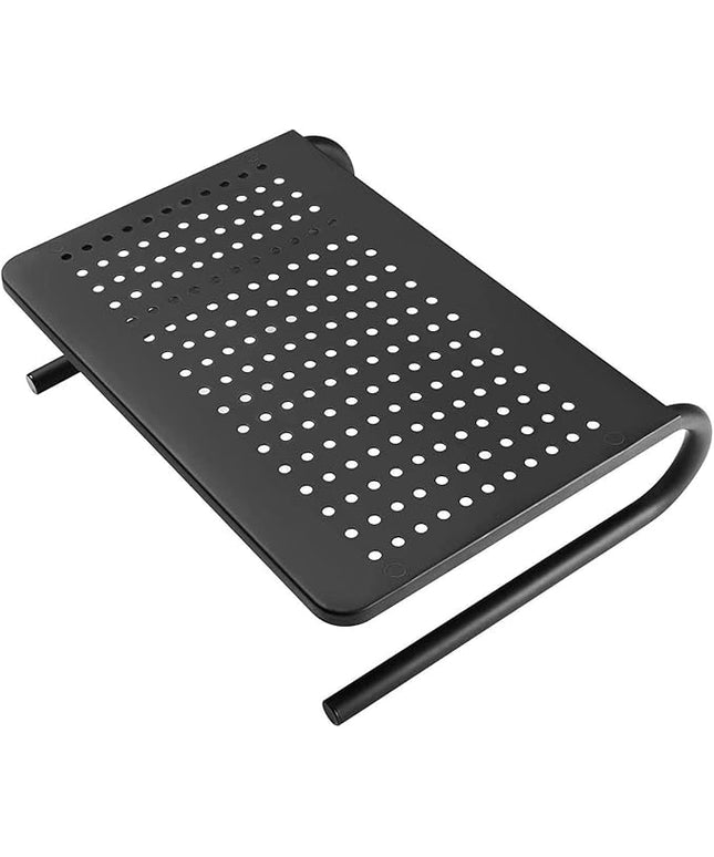 suptek Monitor Stand Riser for Computer,Laptop,Printer, Notebook and All Flat Screen Display with Vented Metal Platform and 4 Inches Height Underneath Storage (MST004)