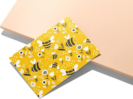 Twigs Paper - Assorted Bumble Bee Greeting Cards - Stationery Cards with Envelopes - Thank You Card - Blank Note Cards - Greeting Cards for All Occasions - Made in USA (5.5 x 4.25, Set of 12)
