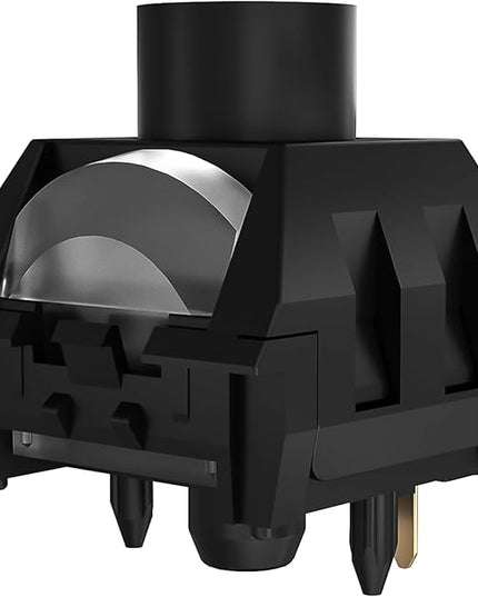 Kailh Box Dark Chocolate Pre lubed Switches for Mechanical Keyboard,5 pin Linear/55gf/Water&Dustproof/RGB/POM Material Switches(Dark Chocolate,108p)