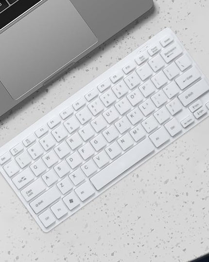 Compact Quiet Keyboard for Laptop, USB Lightweight Keypad - Portable Ultra-Slim Typing Device for Laptop Tablet Men Women