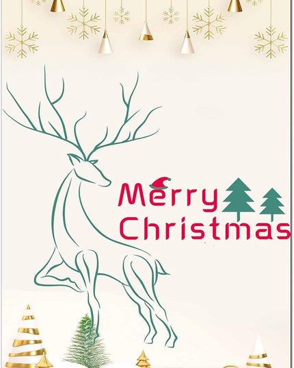 DUGUTUL Premium Festive Christmas Stationery Set Spread Holiday Joy, 48 Sheets, 8.5 x 11 Inches, 100gsm, Perfect for Personalized Gifts and Add Holiday Magic to Your Messages (A)