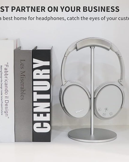Srhythm Headphone Stand,Metal Headset Holder for Space-Saving and Display