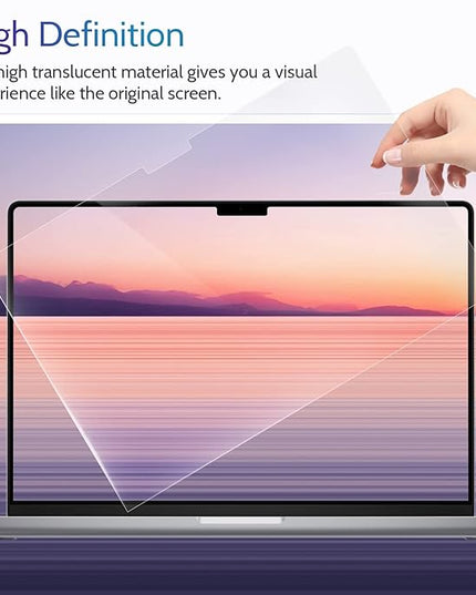 Peslv 3-Pack Anti Blue Light Screen Protector for MacBook Air 15 Inch(2023-2025, M2 M3 M4)-A2941 A3114 A3241, 15.3" Mac Laptop Glare Filter Uv Blocker Shield Cover Eye Protection Film