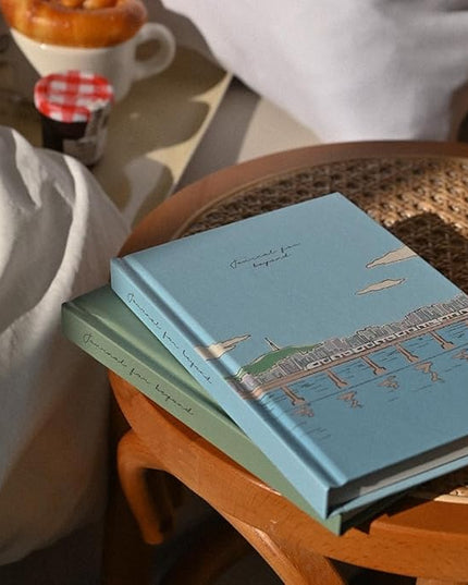 Monolike Journal For Beyond Seoul Today’s Season Hardcover Lined Notebook, Hangang River - Hardcover, Academic, Journal, Diary, 192pages