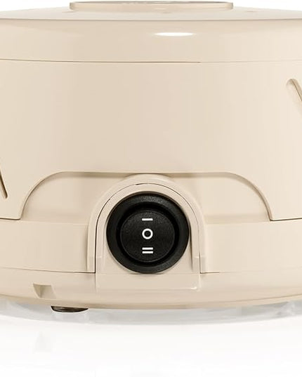 Yogasleep Dohm Classic (Tan) The Original White Noise Machine, Soothing Natural Sound from a Real Fan, Noise Cancelling for Office Privacy, Travel & Meditation, Sleep Therapy for Adults & Baby