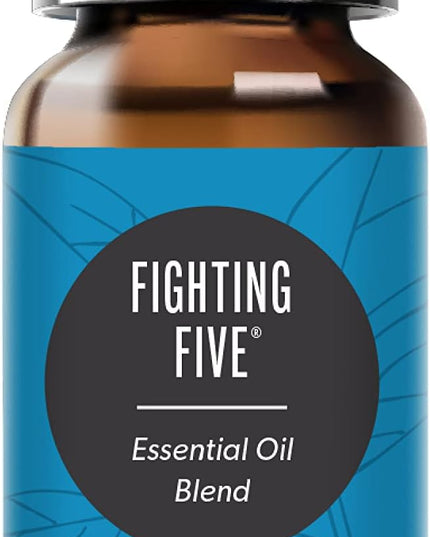 Edens Garden Fighting Five Essential Oil Blend- 100% Pure Premium Grade, Undiluted, Natural, Therapeutic, Aromatherapy, The Best for Diffusing, Candle, Laundry, Humidifiers 10 ml (.33 fl oz)