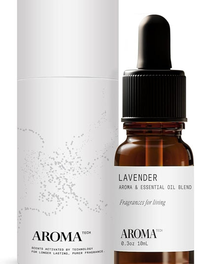 Aromatech Lavender Aroma Essential Oil Blend: Hotel Inspired Aromatherapy with for Ultrasonic Diffusers & Nebulizers - 0.3 fl oz, 10 mL