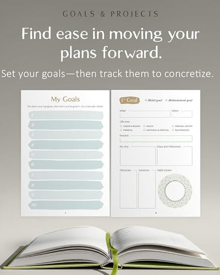 The ADHD Planner for Adults - Undated Daily & Weekly ADHD Journal for Disorganized People, 90 Days - Habit Tracker, Record Emotions & Mood - Academic Goals - Structure & Focus for Adults Brains