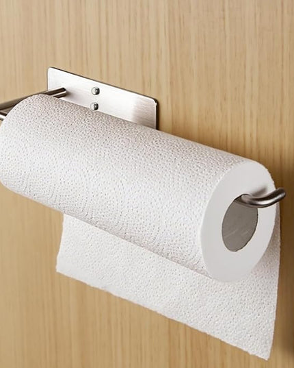 YIGII Wall Mount Paper Towel Holder, Under Cabinet Paper Towel Rack