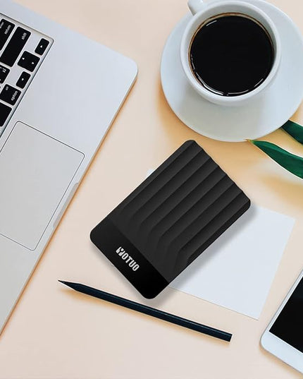 Portable External Hard Drive Storage Expansion Mobile HDD USB 3.0 USB-C for PC, Mac, Desktop, Laptop, PS4, Xbox One X/S, Xbox 360, Office & Game (Black, 1TB)