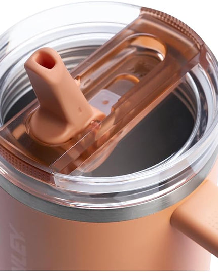STANLEY Quencher ProTour Flip Straw Tumbler with Leakproof Lid | Built-In Straw & Handle | Cupholder Compatible for Travel | Insulated Stainless Steel Cup | BPA-Free