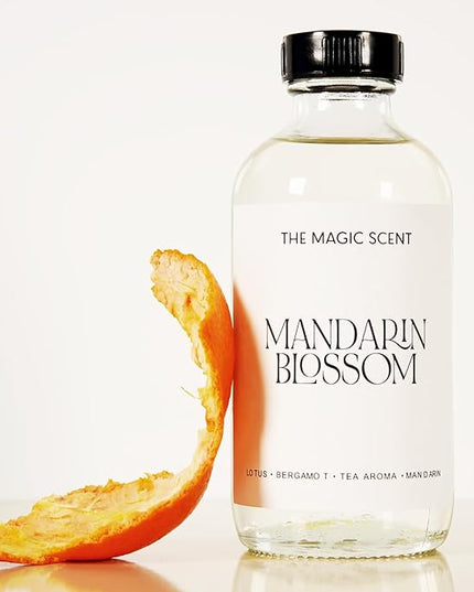 The Magic Scent Mandarin Blossom Diffuser Oil - Hotel & Home Luxury Scents Inspired by Maldives - Diffuser Oil Scents for Home Designed for Use in All Diffusers - 16.9 fl oz, 500 mL