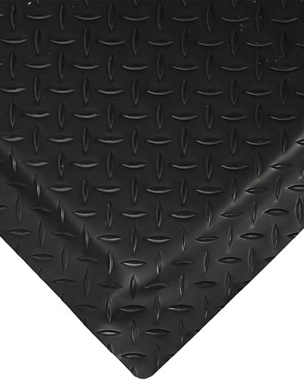 Anti Fatigue Mats Industrial 2' x 7' 15/16" Thick Ergonomic Standing Mat Commercial Kitchen Mat Heavy Duty Diamond Plate Cushioned Shop Floor Mats Helps Relieve Back and Leg Soreness