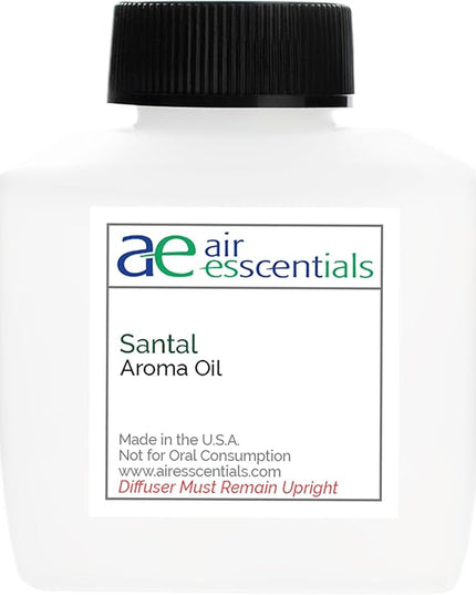 Santal Aroma Oil, Essential Oils Blend for Diffusers & Scent Machines, Sensual Sandalwood & Cardamom, Aromatherapy, Cold Air Diffuser Compatible, 100 mL