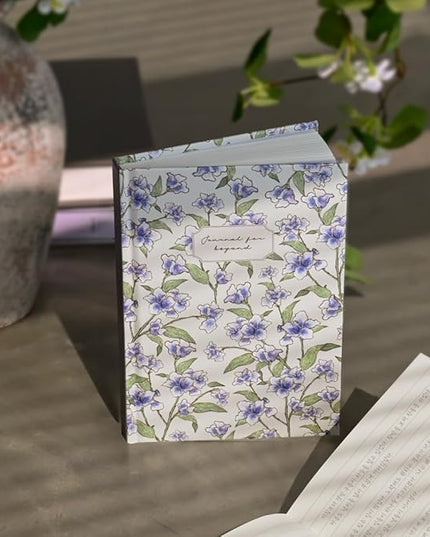 Monolike Journal For Beyond Minhwa Hardcover Lined Notebook, Iris - Hardcover, Academic, Journal, Diary, 192pages