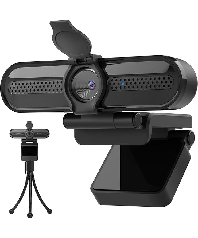 saylas 2K Webcam with Microphone, 78°FOV FHD Streaming Camera with 2K/30fps, 1080P/60fps, Privacy Cover, Plug & Play USB Web Cam, Autofocus, Webcam for PC, Computer Web Camera for Laptop, Mac, Zoom