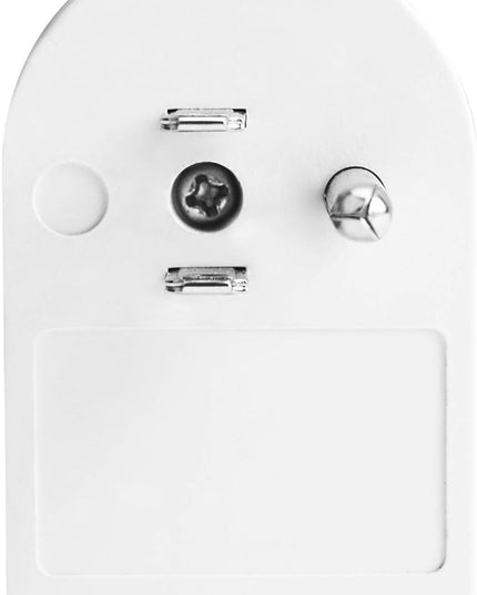 Single Surge Protector Plug, Grounded Outlet Wall Tap Adapter with Indicator Light, 1 Outlet,245J/125V, ETL, White, 4Pack