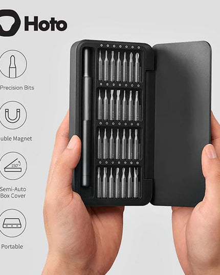 HOTO 25 in 1 Precision Electric Screwdriver Set with 28 in 1 Precision Screwdriver Set