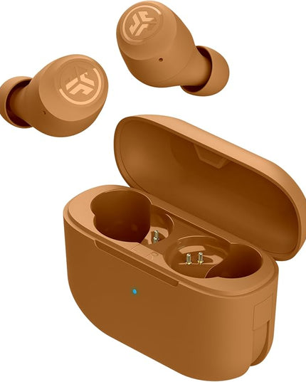 JLab Go Air Pop+ Tones True Wireless Earbuds, in Ear Headphones, Bluetooth Earphones, 35H Playtime Ear Buds, Bluetooth Earbuds with Microphone, USB-C Charging Case, Dual Connect, EQ3 Sound, (7572 W)