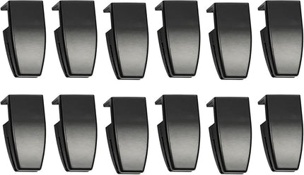 Stand Up Desk Privacy Panel, 6Pcs Clamp-On Acoustic Desk Divider Table Mounted Privacy Panel Sound Proof Dividers(2Long Panel 47.25x16In&4 Short Panel 23.6x16In) (2Long Panel - 47.25x16In)