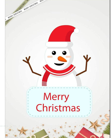DUGUTUL Premium Festive Christmas Stationery Set Spread Holiday Joy, 48 Sheets, 8.5 x 11 Inches, 100gsm, Perfect for Personalized Gifts and Add Holiday Magic to Your Messages (F)