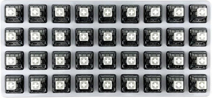 Kailh Box White V2 Switch for Mechanical Gaming Keyboard, 5 Pin Clicky Switch （Box V2 White,72PCS）
