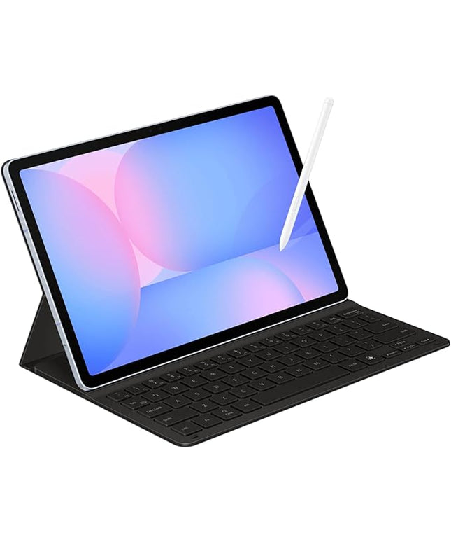 SAMSUNG Galaxy Tab S10 FE 128GB WiFi Android Tablet + Book Cover Keyboard Slim, Large Display, Long Battery Life, Powerful Processor, S Pen, US Version, 2025, 2 Yr Manufacturer Warranty, Blue