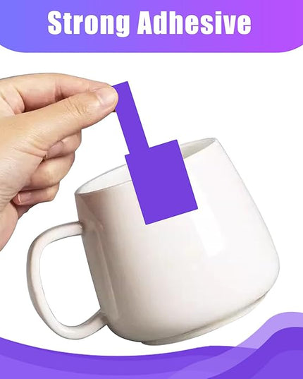 600 PCS Cable Labels - 12 Color Wire Tags for Laser Printing & Handwriting, Waterproof Tear-Resistant Cord Organizers, Strong Adhesive for IT, Office & Industrial Use