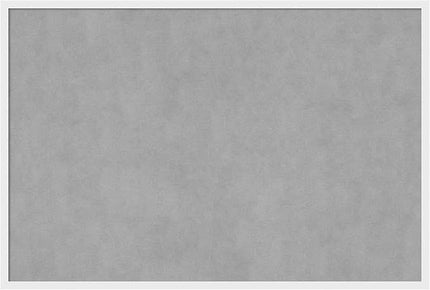 Amanti Art White Framed Magnetic Board 25x37 Large Vision Board for use with Magnets, 100% Metal Sheet to Display Items as Office Decor or for Home Organization in mudroom, Kitchen or Kids Room