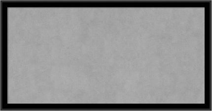 Amanti Art Black Framed Magnetic Board 13x25 Small Vision Board for use with Magnets, 100% Metal Sheet to Display Items as Office Decor or for Home Organization in mudroom, Kitchen or Kids Room