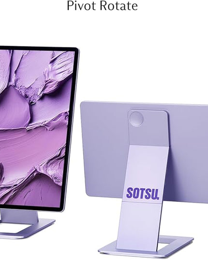 SOTSU FlipAction Touch 14" Premium Portable Monitor SFA14TCLL | FHD IPS Pivoting Dual Laptop Screen | Touchscreen for Cellphone, Gaming, and Travel | PC, Chrome, Android, DeX Compatible