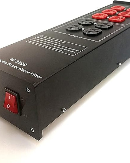 AC Power Filter Power Conditioner - WAudio AC Power Purifier with Surge Protector, Black