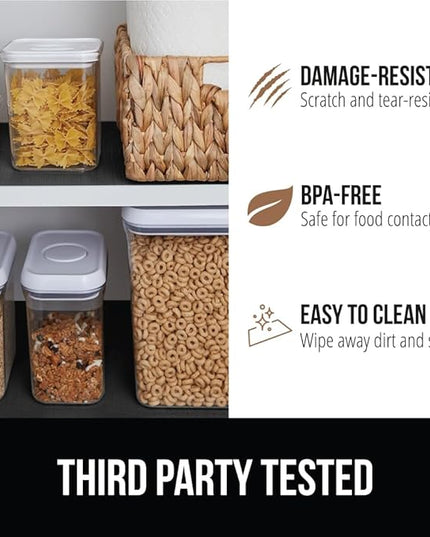 GORILLA GRIP DripGuard Shelf Liner, Non Adhesive Drawer and Kitchen Cabinet Protector, 24x240 Inch, Slip Resistant BPA Free Smooth Surface Plastic Liners for Cabinets, Bathrooms, Closets, Black