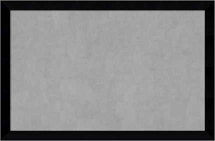 Amanti Art Black Framed Magnetic Board 23x35 Large Vision Board for use with Magnets, 100% Metal Sheet to Display Items as Office Decor or for Home Organization in mudroom, Kitchen or Kids Room