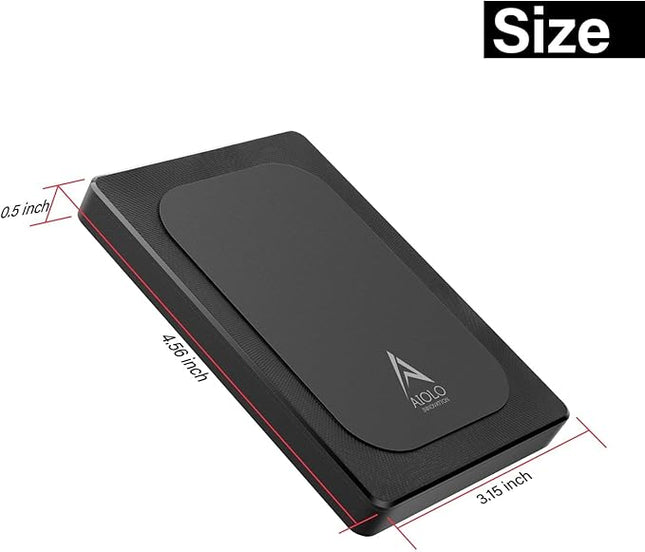 320GB External Hard Drive Ultra Slim Portable HDD-USB 3.0 for PC, Mac, Laptop, PS4, Xbox one,Xbox 360 HD-A4