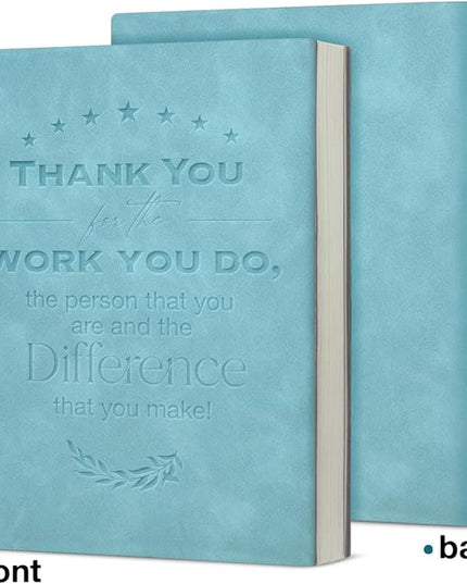 Employees Appreciation Notebook Thank You Gift, Team Gifts for Leadersr Boss Coworker, Journals for Work Writing Travel Business